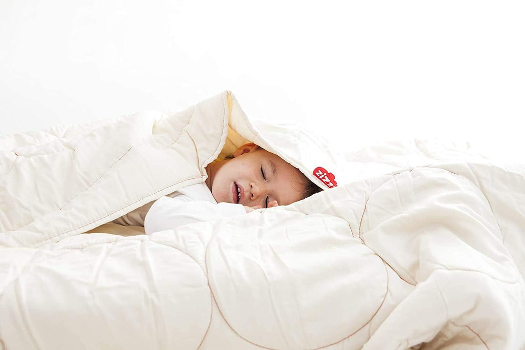 Kołdra dziecięca zizzz 14Z110 100x135 Bio Swisswool 4 pory roku