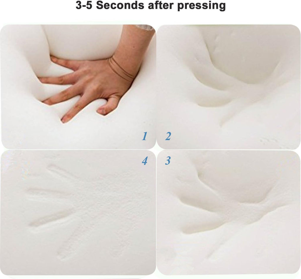 Poduszka z pianki z pamięcią kształtu memory bambus 55x35 komfort snu