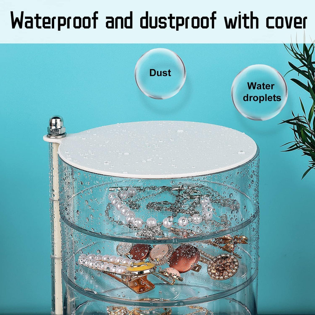 3-warstwowy organizer na biżuterię YIEZI