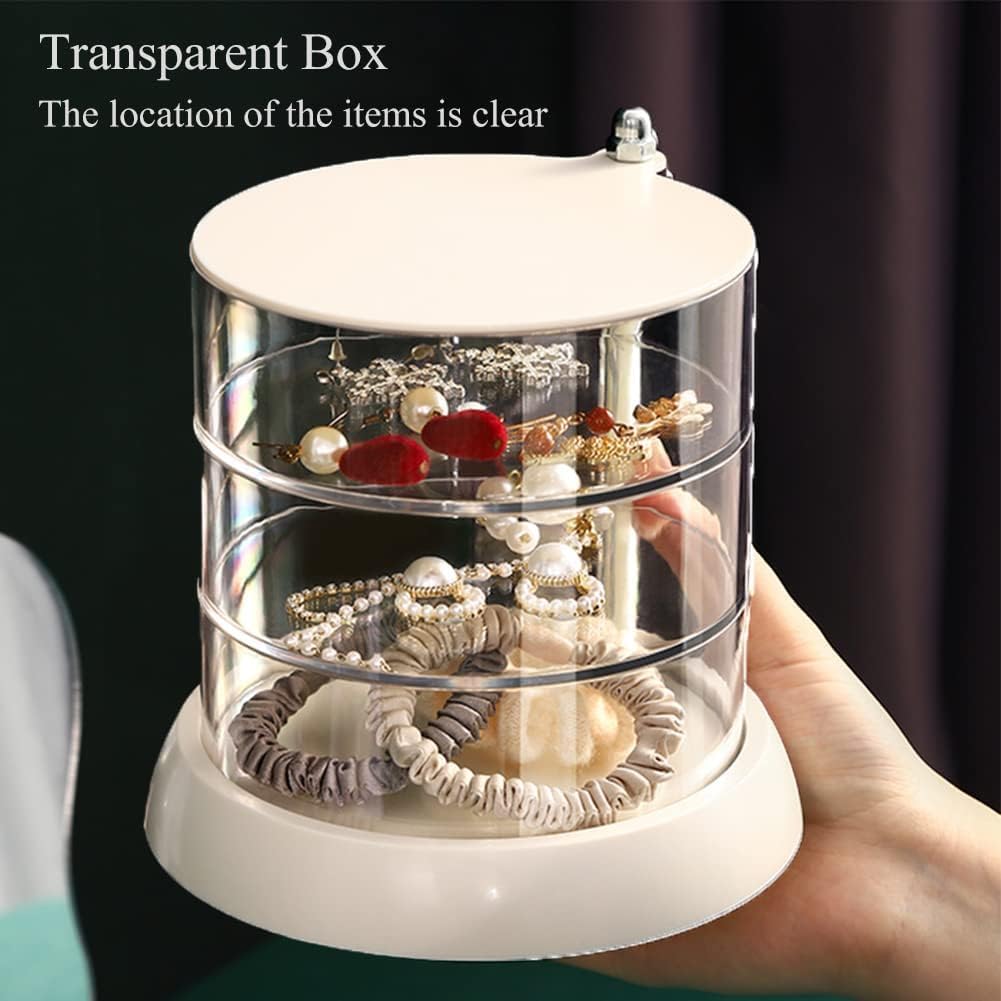 3-warstwowy organizer na biżuterię YIEZI