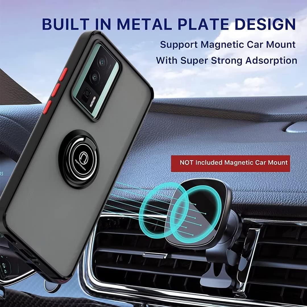 Etui Xiaomi Poco F5 Pro – silikonowe, z podpórką