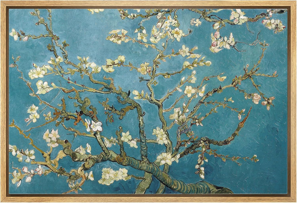 Obraz na płótnie Van Gogh – Kwiaty Migdałowca 40,6 x 61 cm