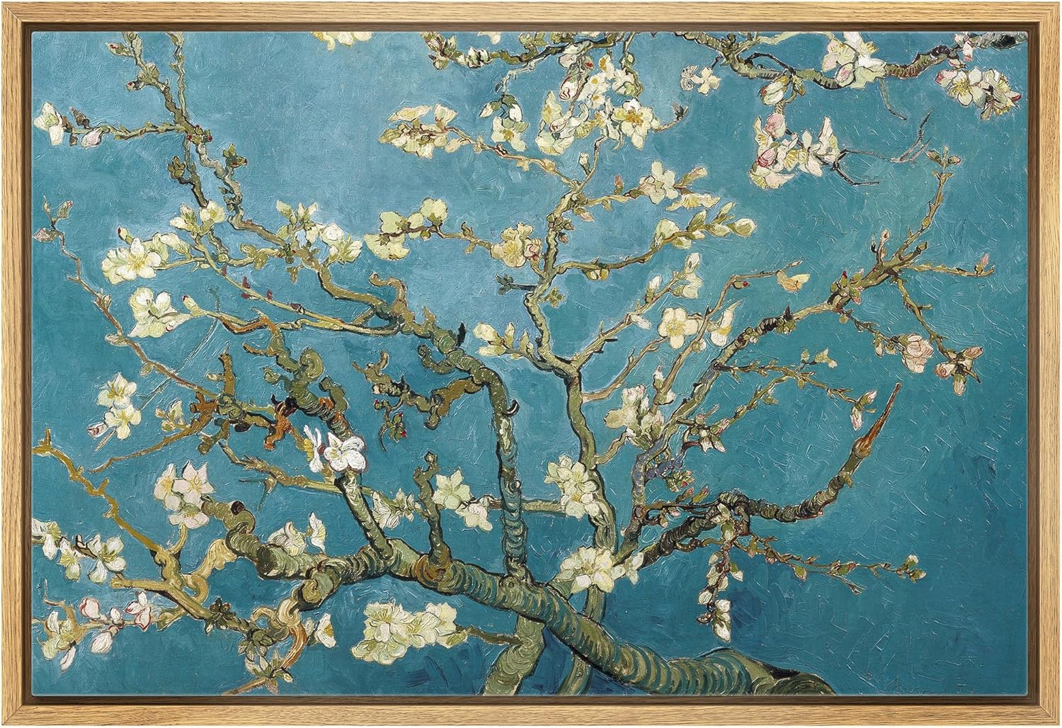 Obraz na płótnie Van Gogh – Kwiaty Migdałowca 40,6 x 61 cm