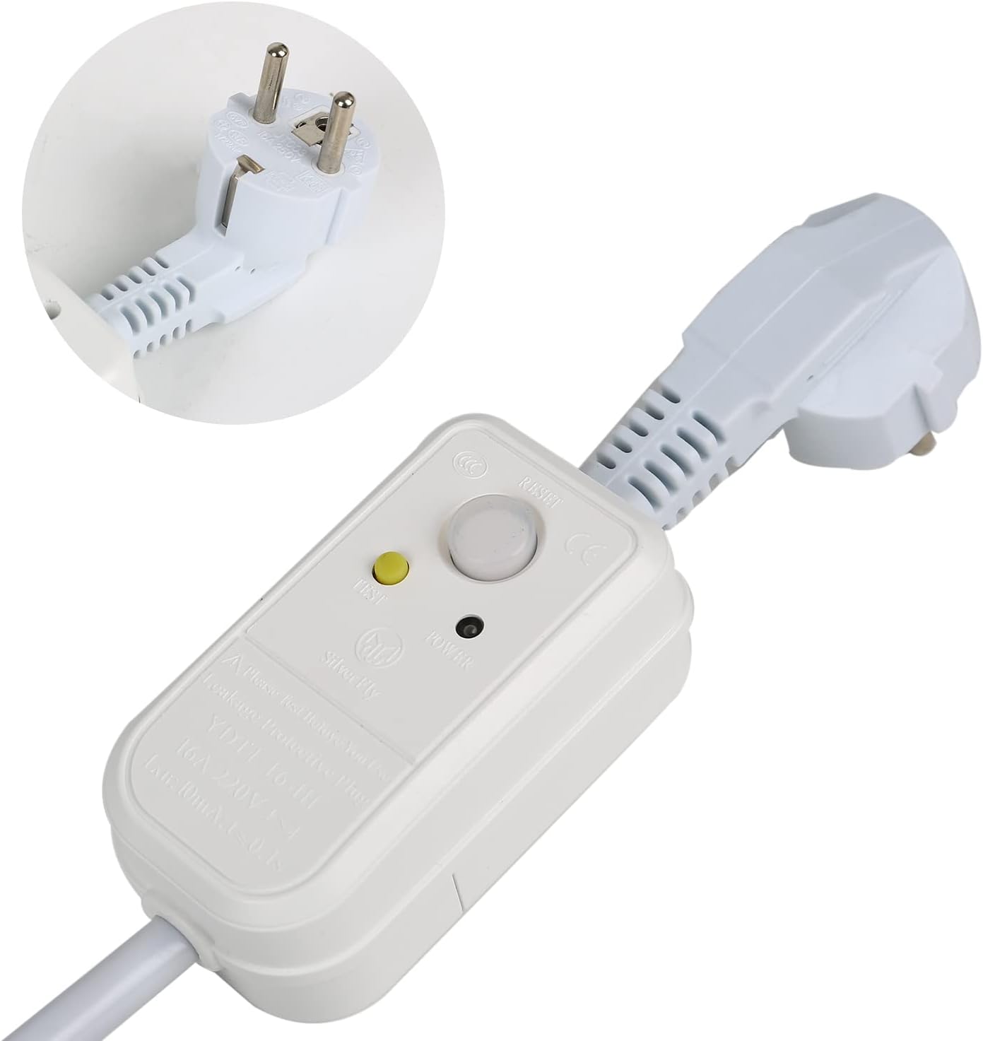 Elektryczny kran z podgrzewaczem 3000W, LED, obracany 360°