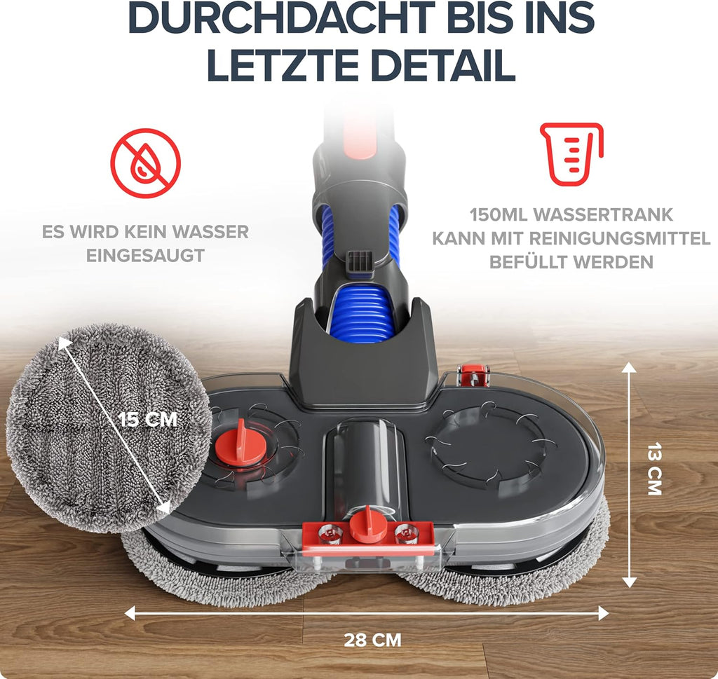 Nasadka mopująca DRIPL do Dyson V7 V8 V10 V11 V15 myjka podłogowa