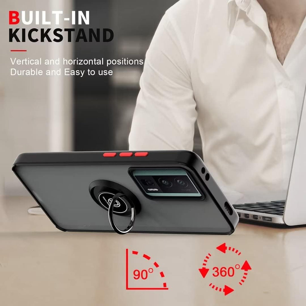 Etui Xiaomi Poco F5 Pro – silikonowe, z podpórką