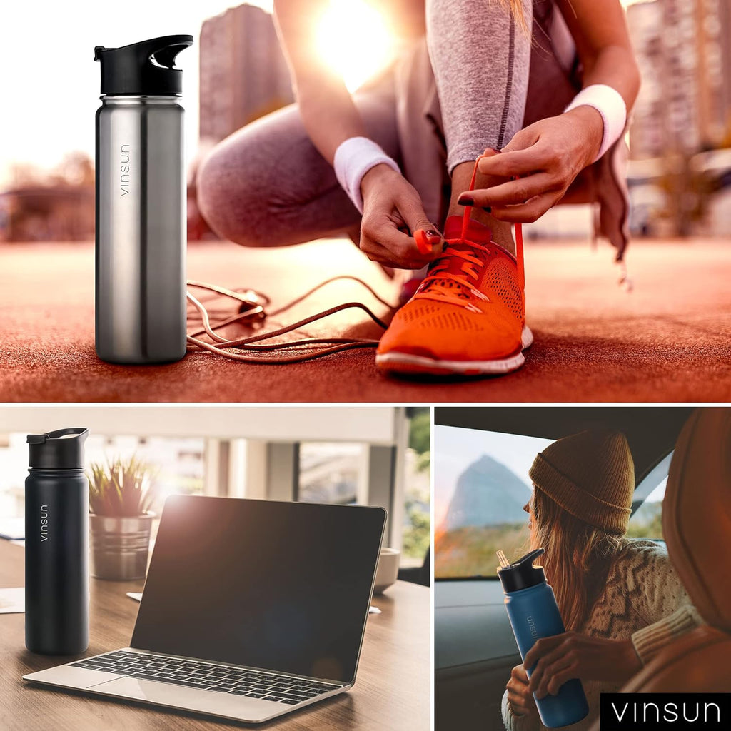 Butelka 750 ml, niebieska