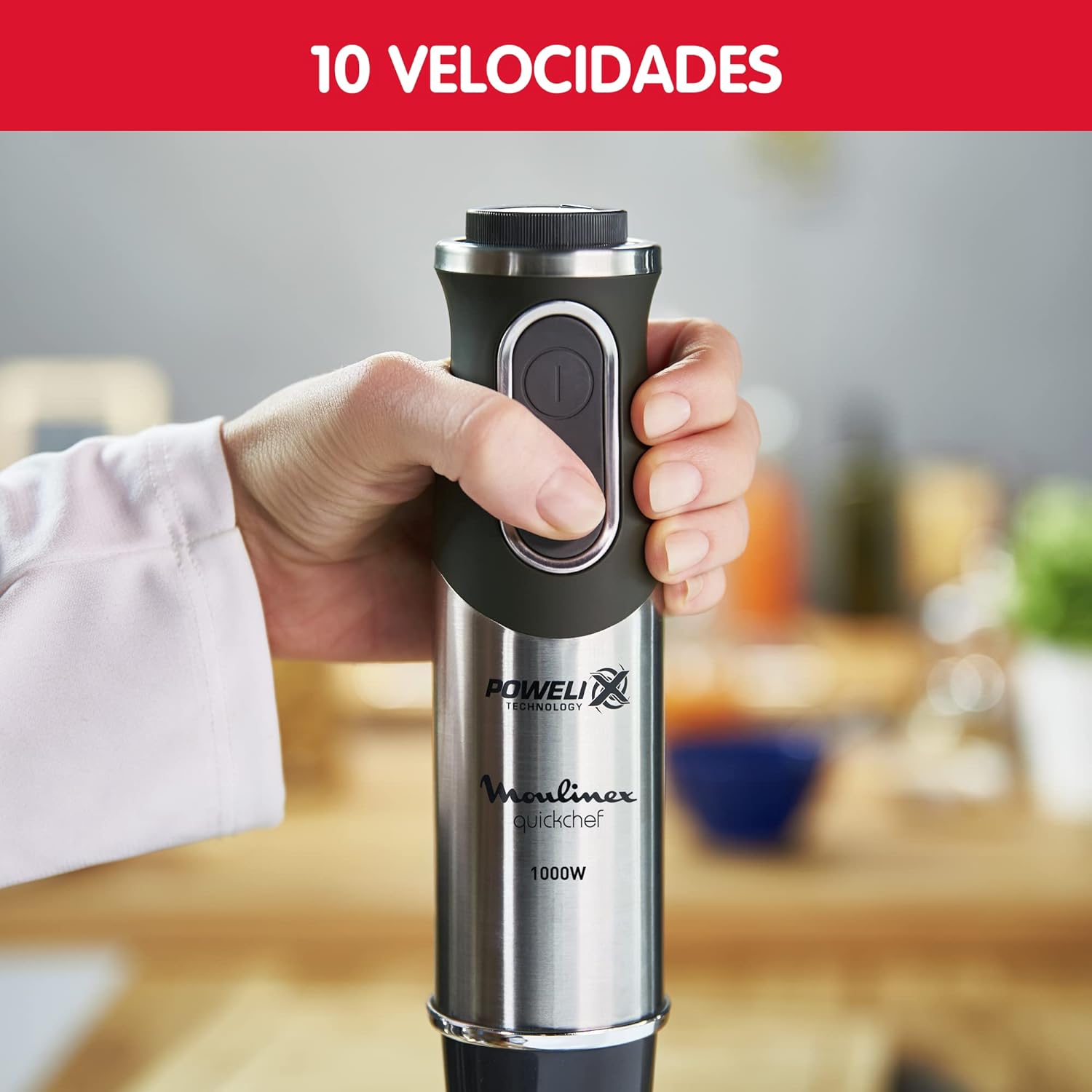 Mikser ręczny Moulinex Quickchef rozdrabniacz 1000W
