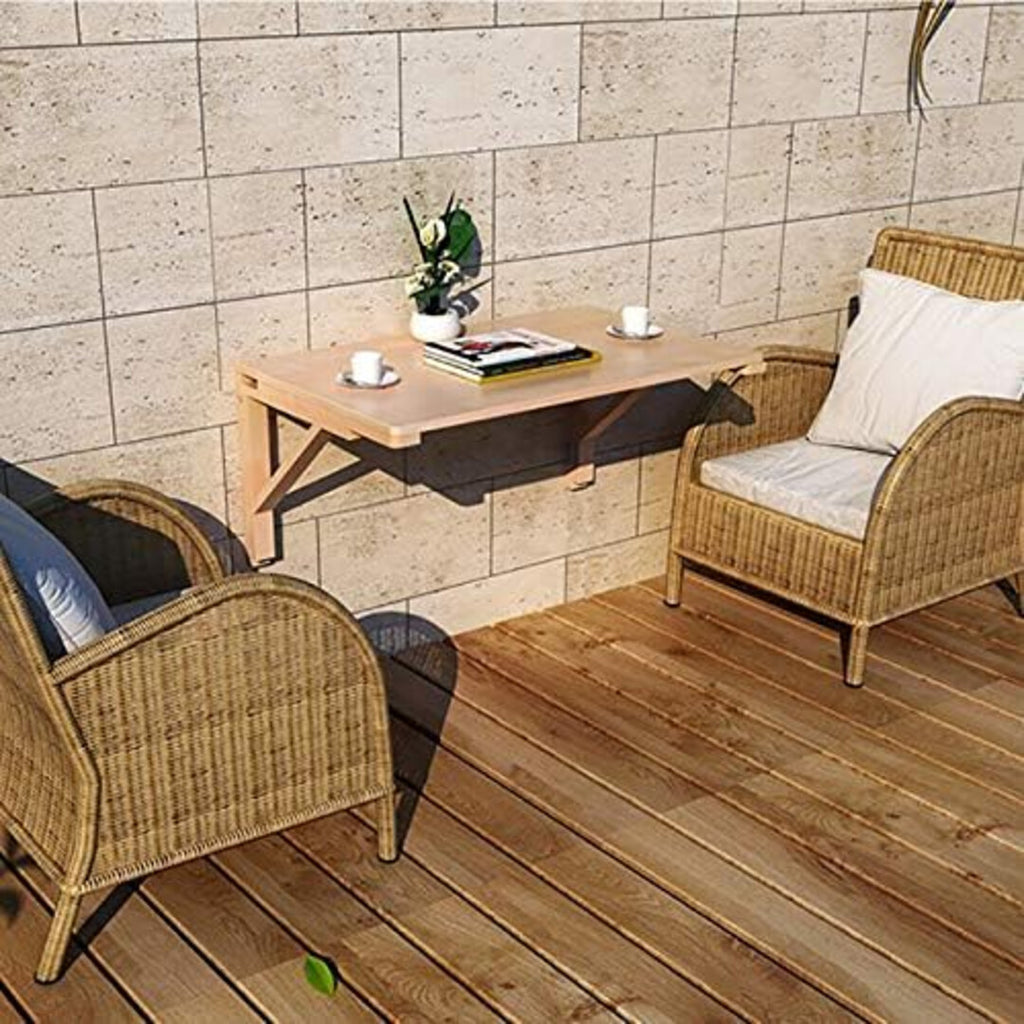 Składany stół ścienny MM MELISEN FOD01 biurko drewniane 80x60