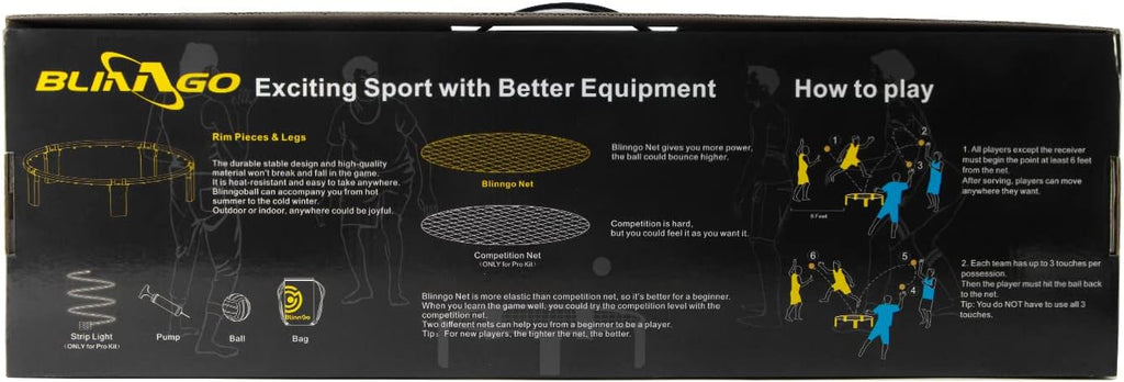 Mookis Blinngoball - gra zespołowa - MINI SIATA