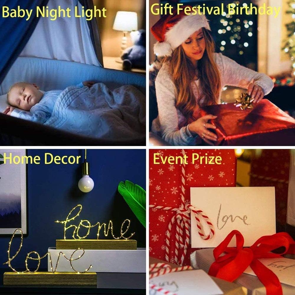 Lampka nocna LED 3D z pilotem, 16 kolorów