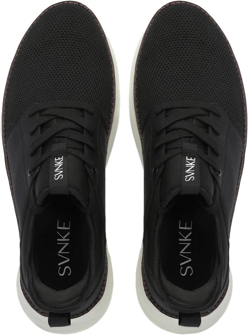 Buty męskie wsuwane oddychające lekkie czarne 46
