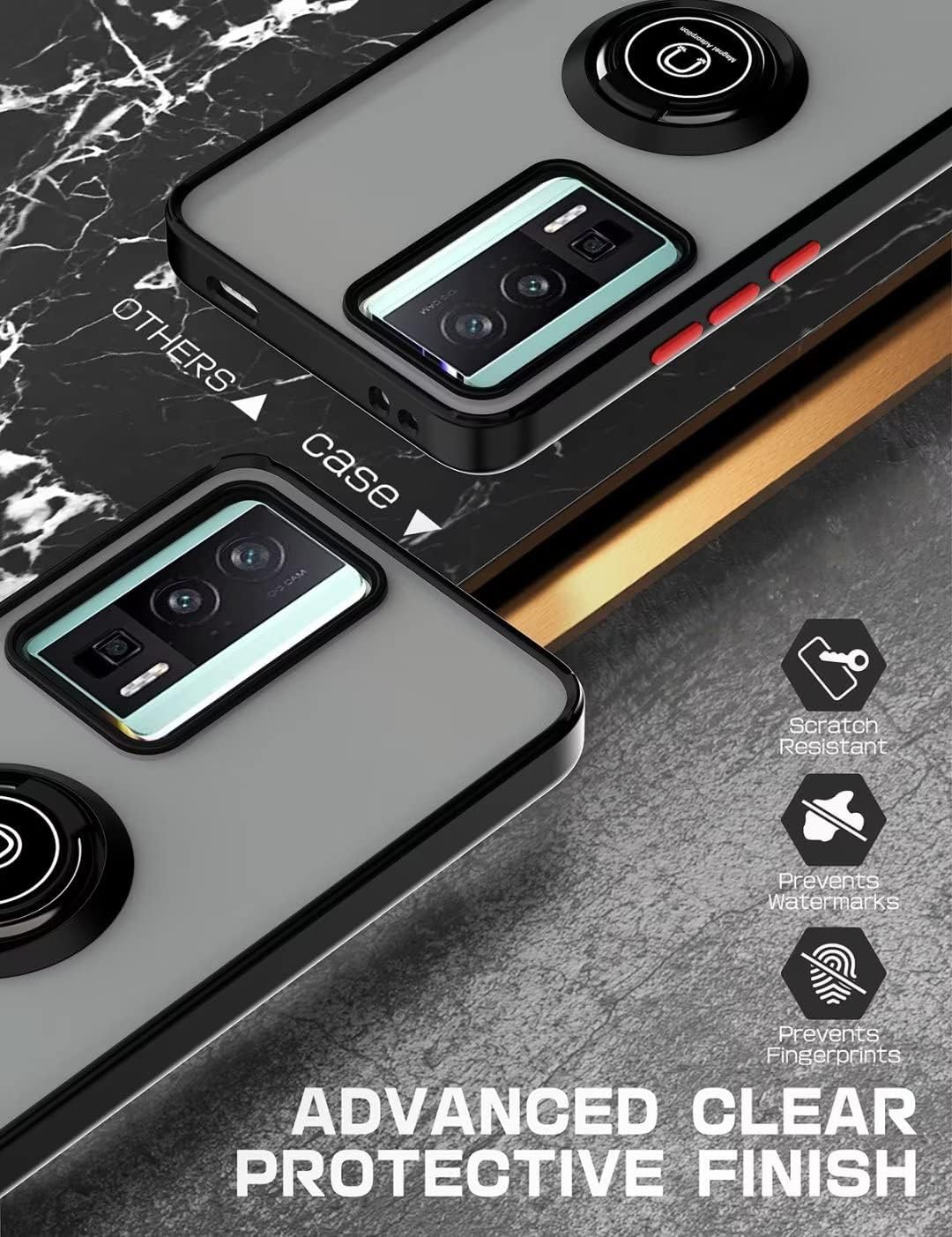 Etui Xiaomi Poco F5 Pro – silikonowe, z podpórką