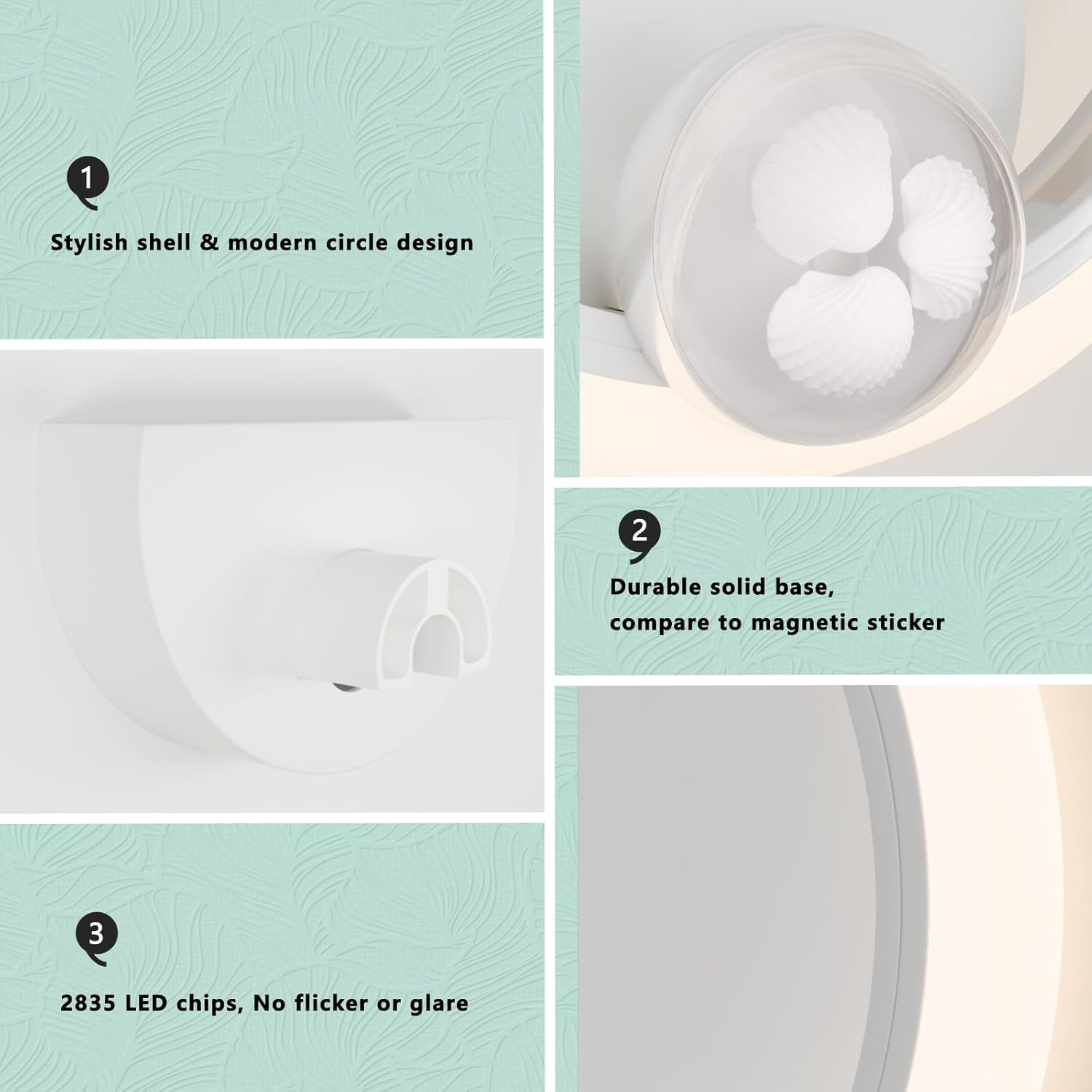 Kinkiet LED RUYI 1R 12W okrągła lampa ścienna 3 barwy biała