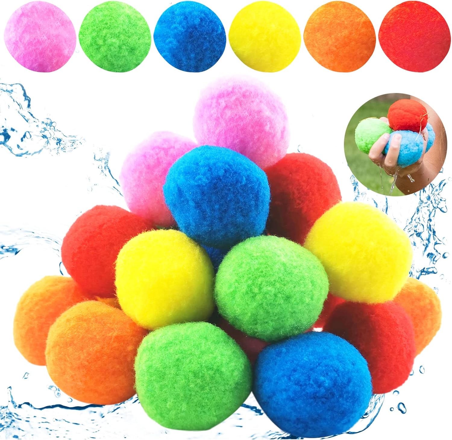 Zestaw bomb wodnych Splash 12 sztuk