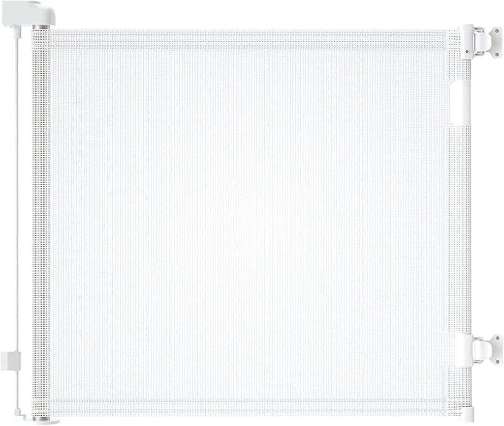 Barierka dziecięca Wodondog biała 0-150cm 83cm wysoka