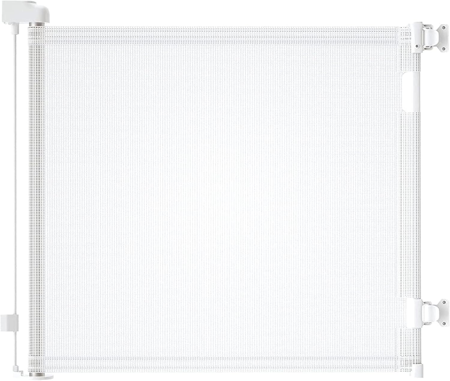 Barierka dziecięca Wodondog biała 0-150cm 83cm wysoka