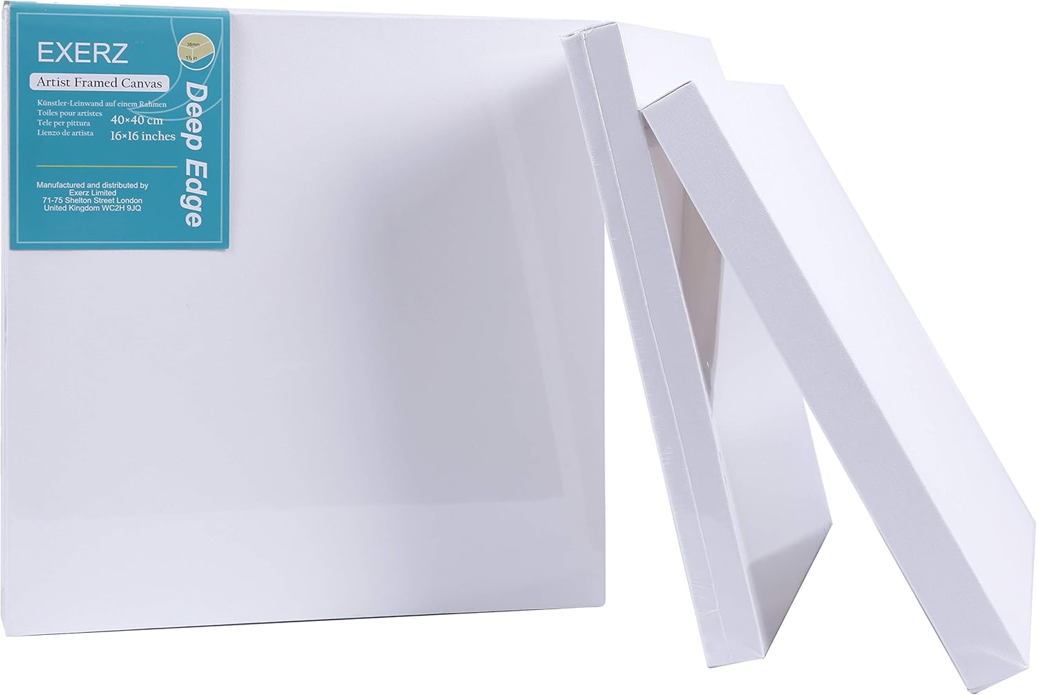 Oprawione płótno 40cm 380GSM
