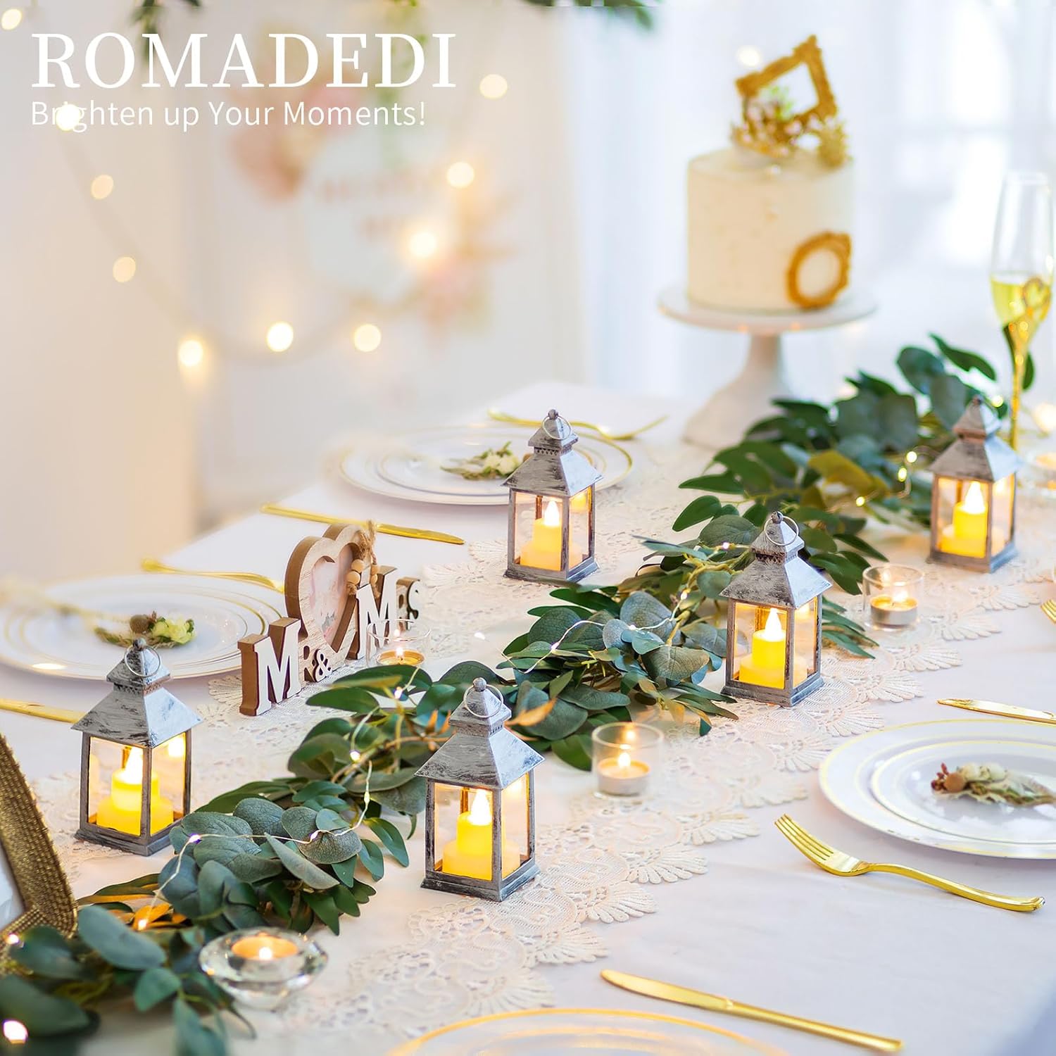 2x Dekoracyjna latarnia LED