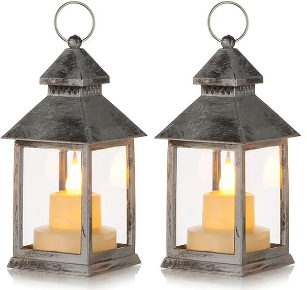 2x Dekoracyjna latarnia LED