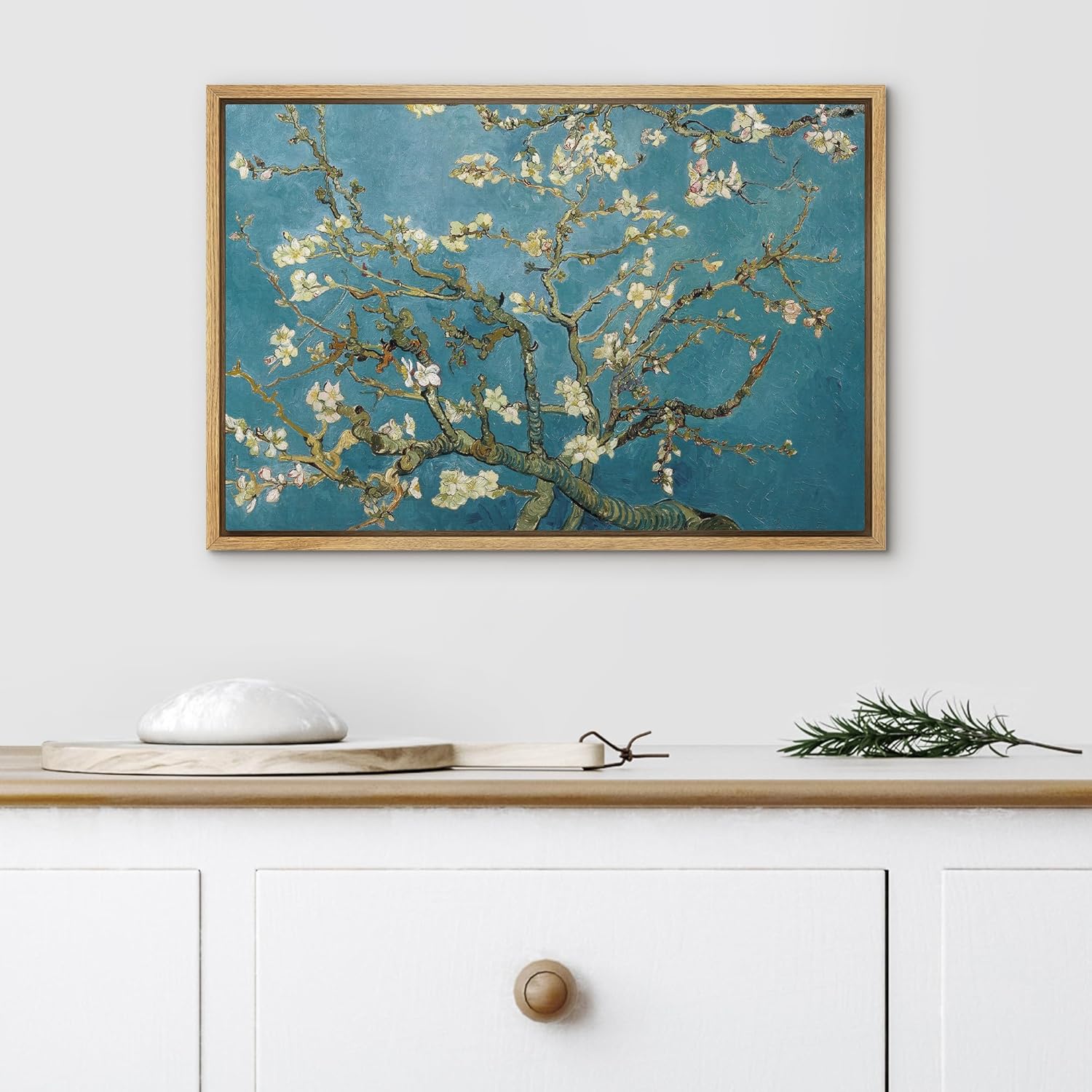 Obraz na płótnie Van Gogh – Kwiaty Migdałowca 40,6 x 61 cm