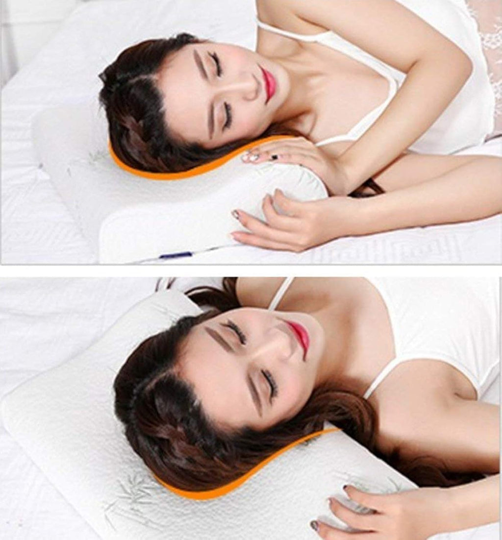 Poduszka z pianki z pamięcią kształtu memory bambus 55x35 komfort snu