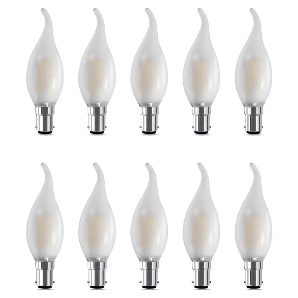 10 szt. Żarówki LED B15d Ściemnialne 4W Vintage