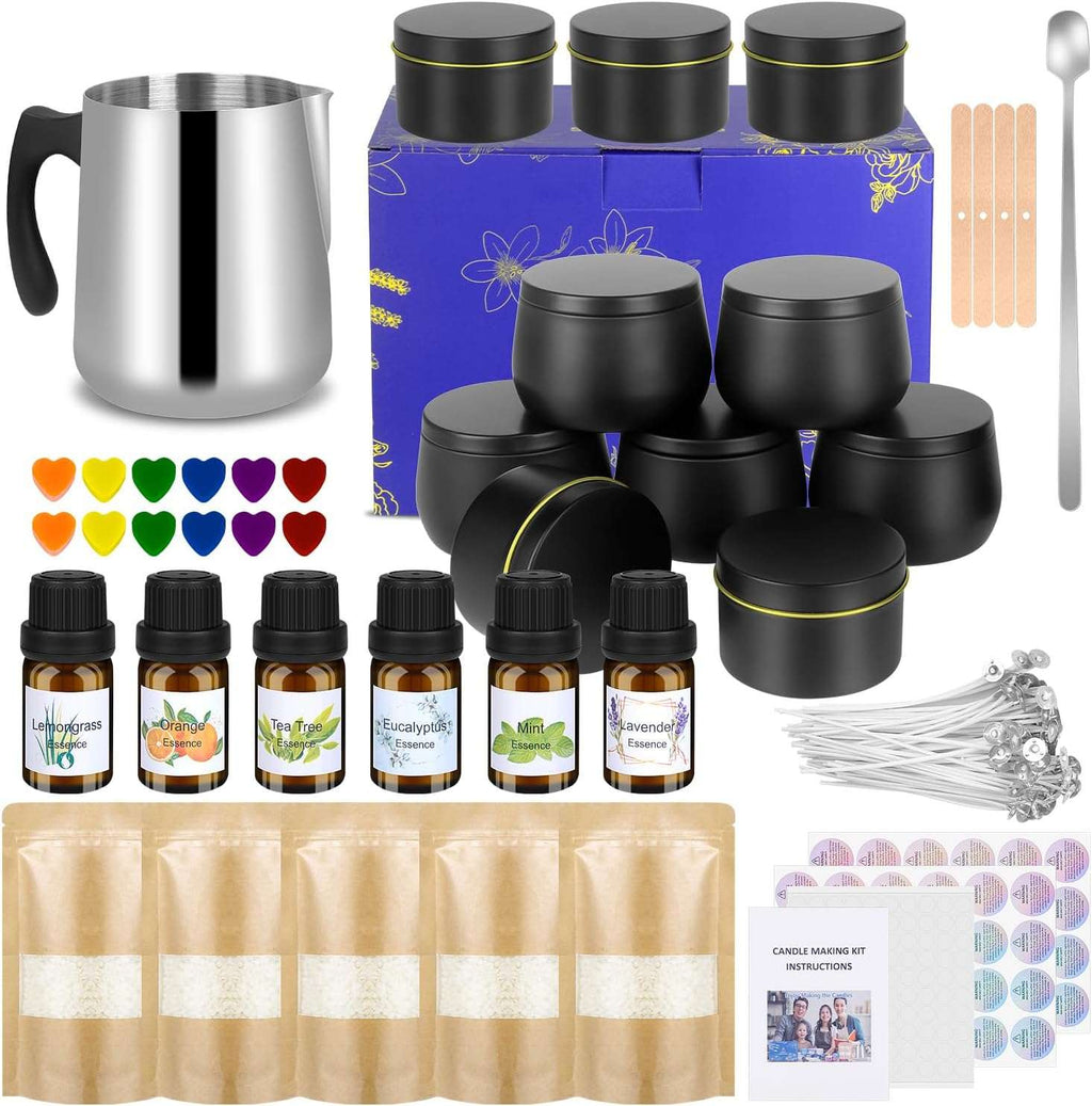Zestaw do robienia świec Supersun DIY wosk pszczeli 625g komplet