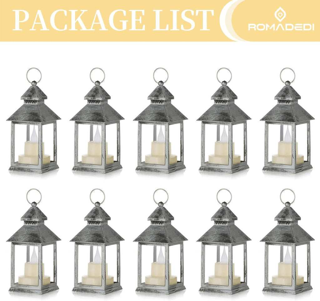 2x Dekoracyjna latarnia LED