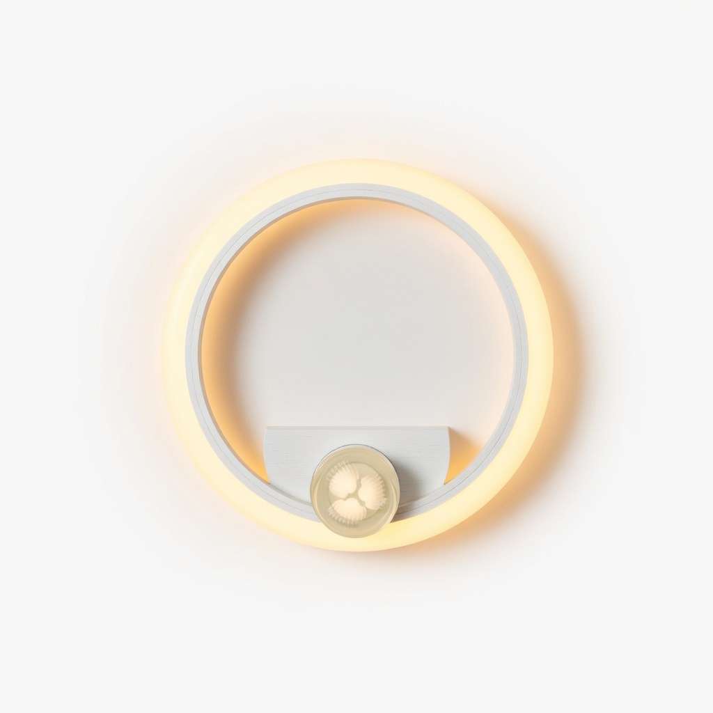 Kinkiet LED RUYI 1R 12W okrągła lampa ścienna 3 barwy biała