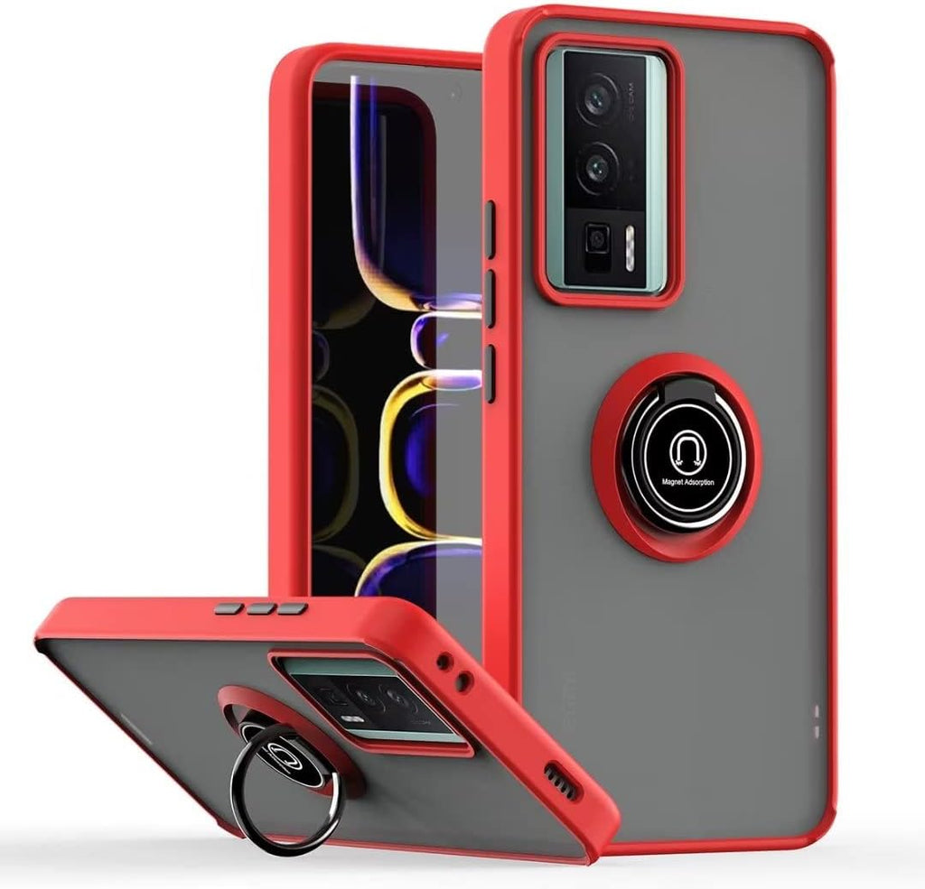 Etui Xiaomi Poco F5 Pro – silikonowe, z podpórką