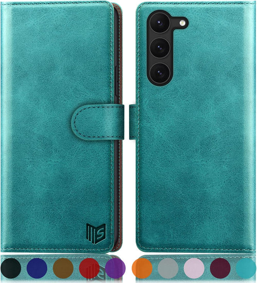 Etui Galaxy S23 Plus portfel skórzane klapka karty