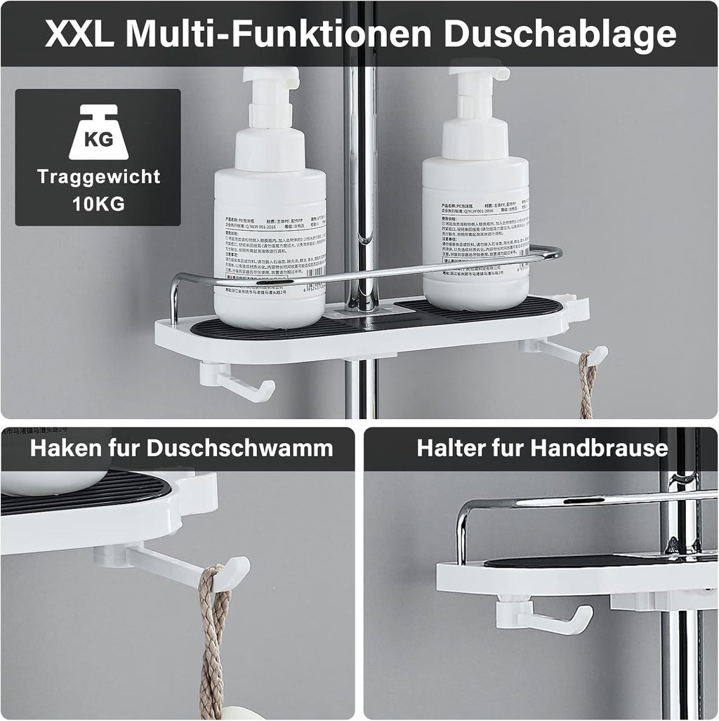 System prysznicowy hevenaov 30x30 deszczownica chrom