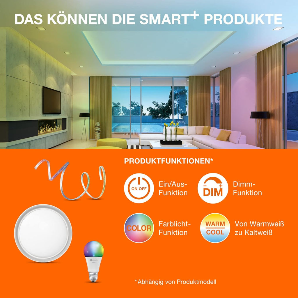 Żarówka LED LEDVANCE 4058075485631 SMART WiFi RGB E14 5W