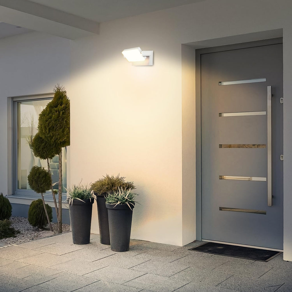 Lampa ścienna LED 40W, obrotowa, IP65, 3000K