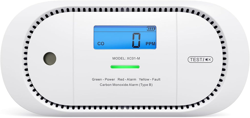 Czujnik X-Sense XC01-M alarm dźwiękowy, wyświetlacz