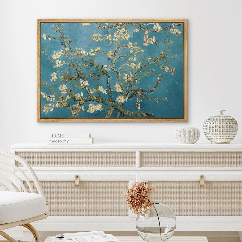 Obraz na płótnie Van Gogh – Kwiaty Migdałowca 40,6 x 61 cm