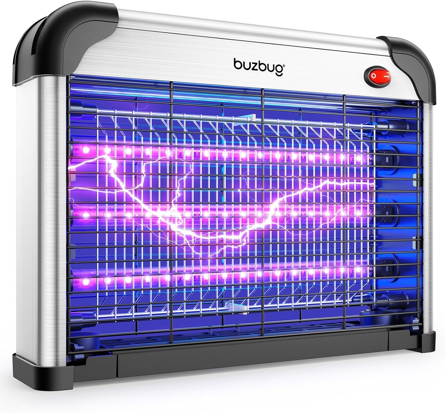 Lampa owadobójcza Buzbug MA-009 LED 3800V komary muchy 3 lampy