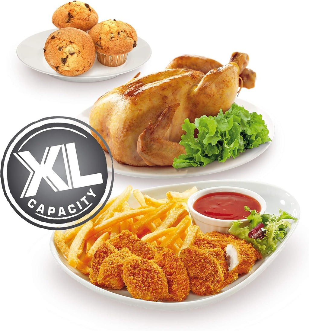 Frytkownica beztłuszczowa Tefal Easy Fry EY401D 4,2L 1400W XL