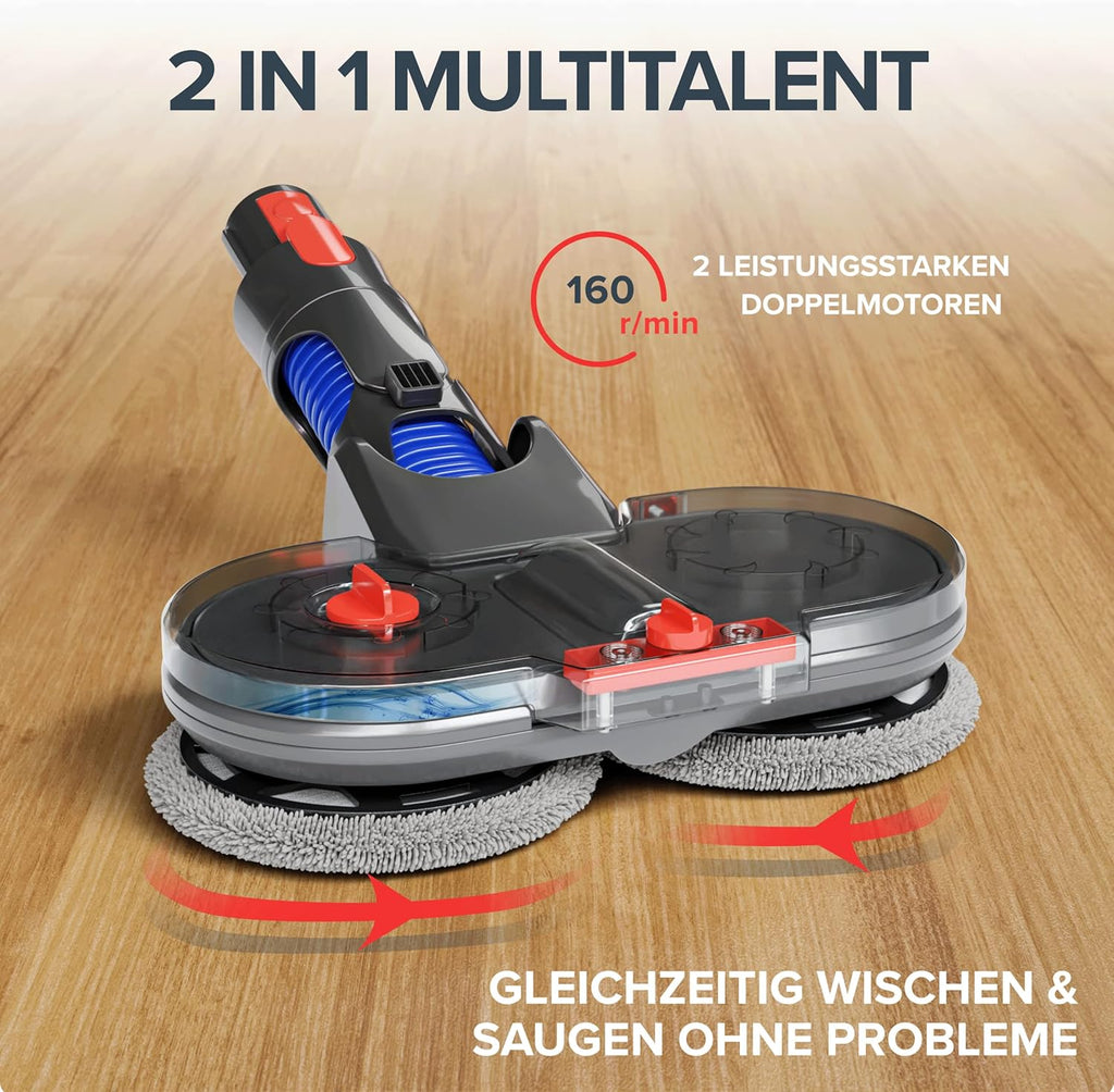 Nasadka mopująca DRIPL do Dyson V7 V8 V10 V11 V15 myjka podłogowa