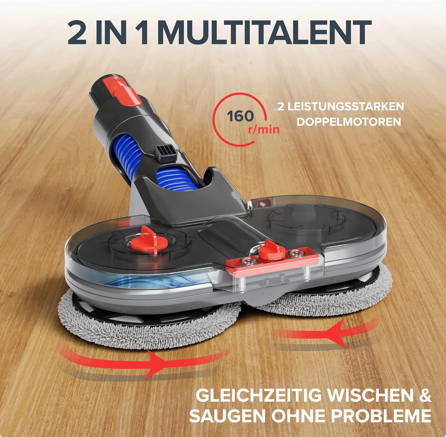 Nasadka mopująca DRIPL do Dyson V7 V8 V10 V11 V15 myjka podłogowa