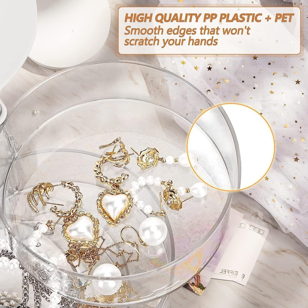 3-warstwowy organizer na biżuterię YIEZI