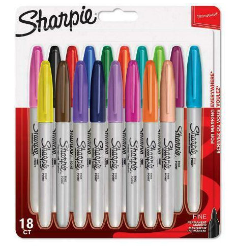 Marker permanentny Wodoodporny Sharpie 16 szt.