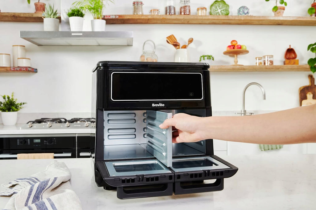 Frytkownica beztłuszczowa Breville VDF130X 11L 2400W Air Fryer dual zone