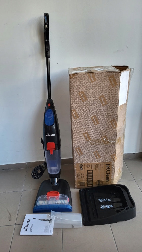 Vileda JetClean Odkurzacz Myjący, Czarny