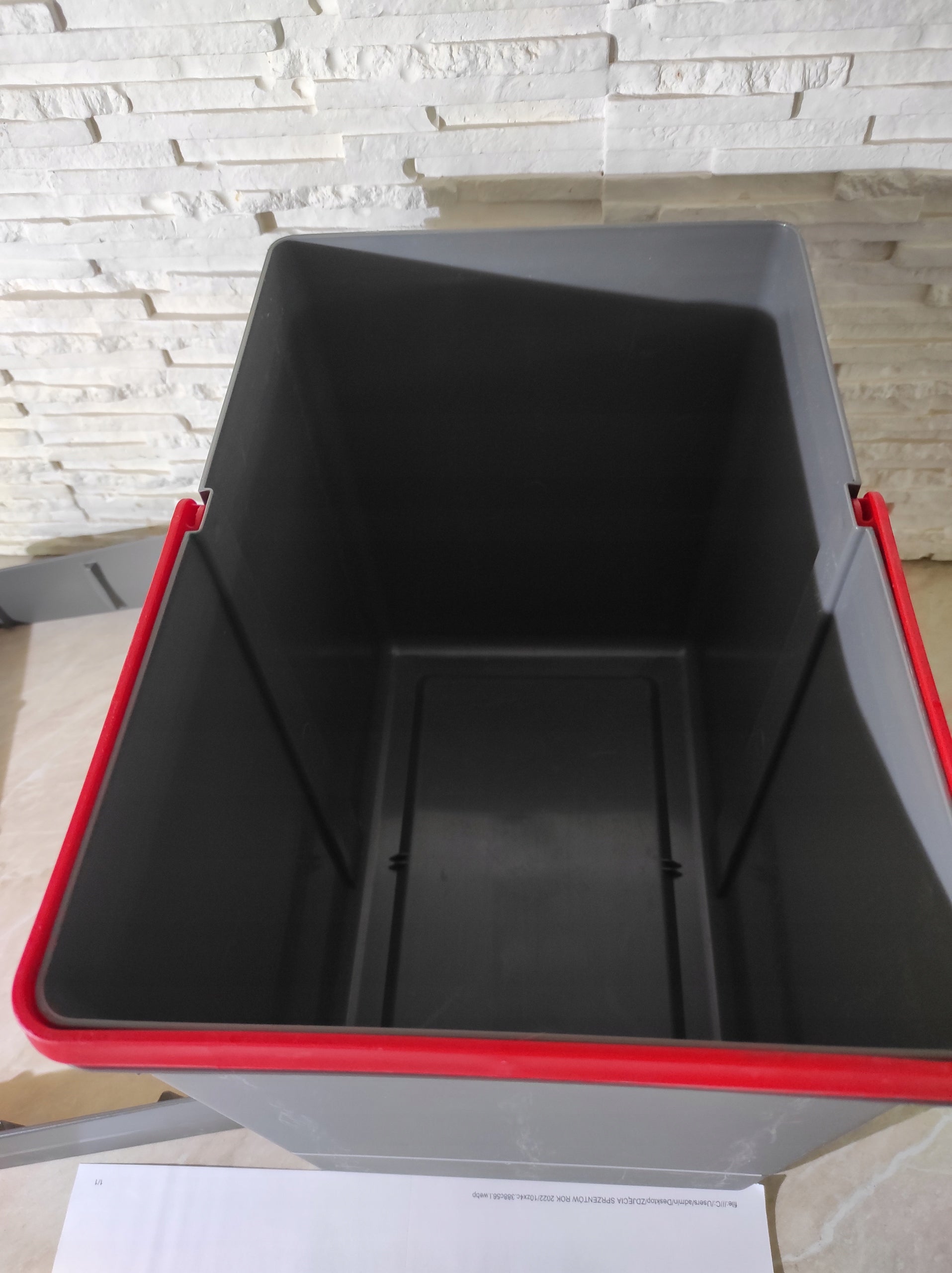 Kosz wolnostojący na pranie Amazon 0l beżowy