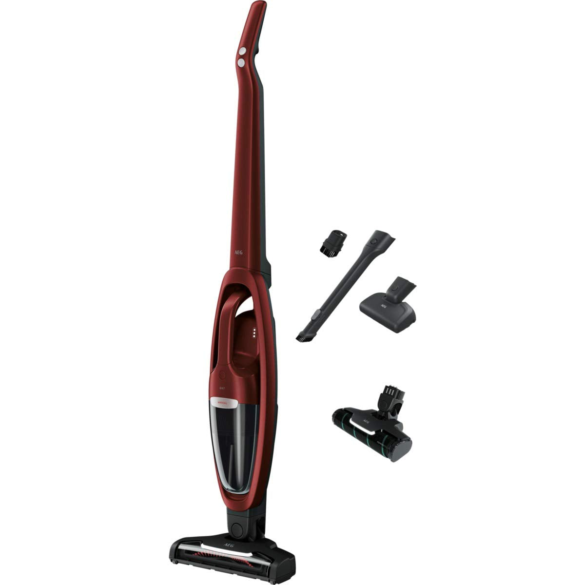 Odkurzacz pionowy AEG QX7-1ULTAN czerwony