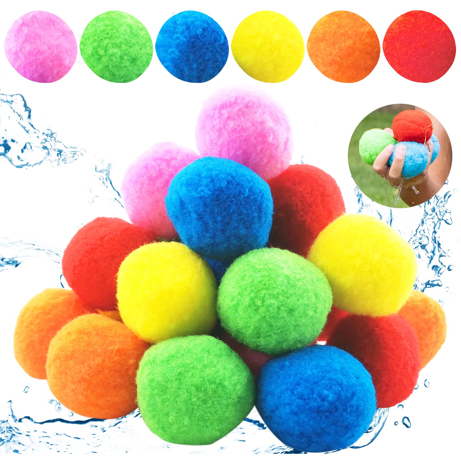 Zestaw bomb wodnych Splash 12 sztuk