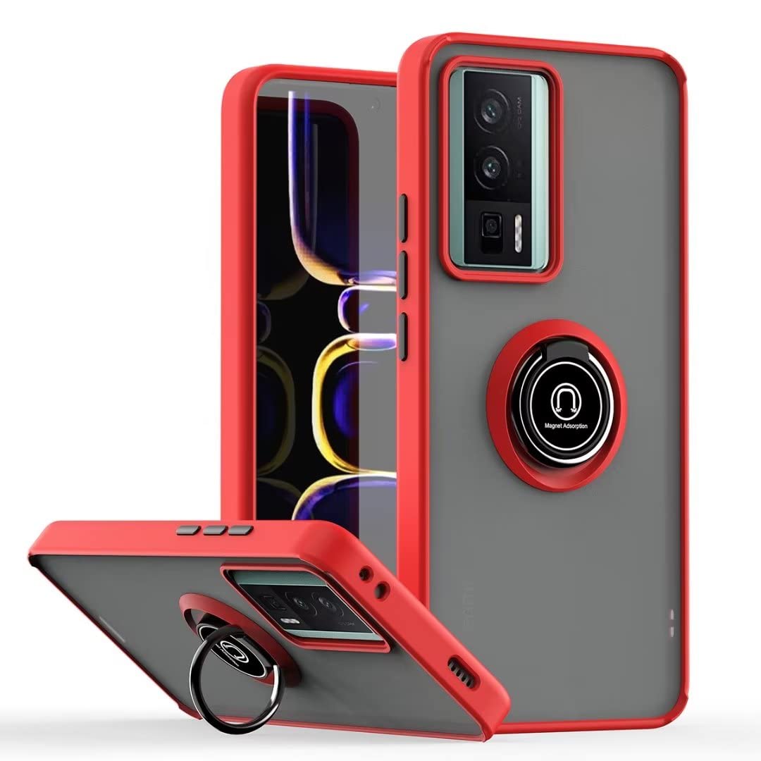 Etui Xiaomi Poco F5 Pro – silikonowe, z podpórką