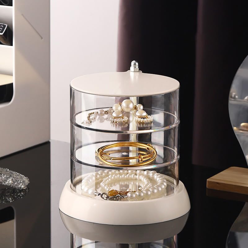 3-warstwowy organizer na biżuterię YIEZI